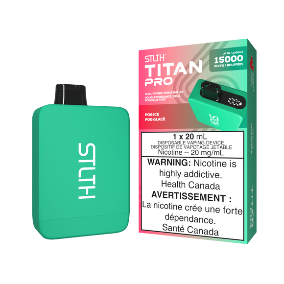 POG Ice by Stlth Titan Pro 15000 Puff 20ml - Disposable Vape