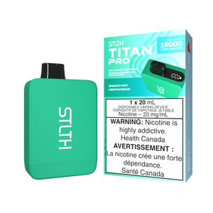 Smooth Mint by Stlth Titan Pro 15000 Puff 20ml - Disposable Vape [CAN]