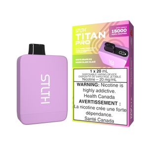 White Grape Ice by Stlth Titan Pro 15000 Puff 20ml - Disposable Vape