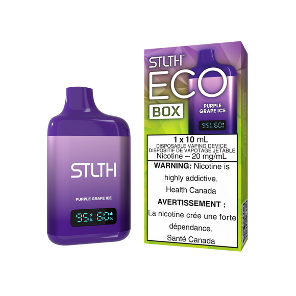 Purple Grape Ice by Stlth Eco 10ml - Disposable Vape [ON]