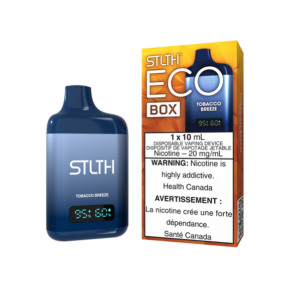 Tobacco Breeze by Stlth Eco 10ml - Disposable Vape