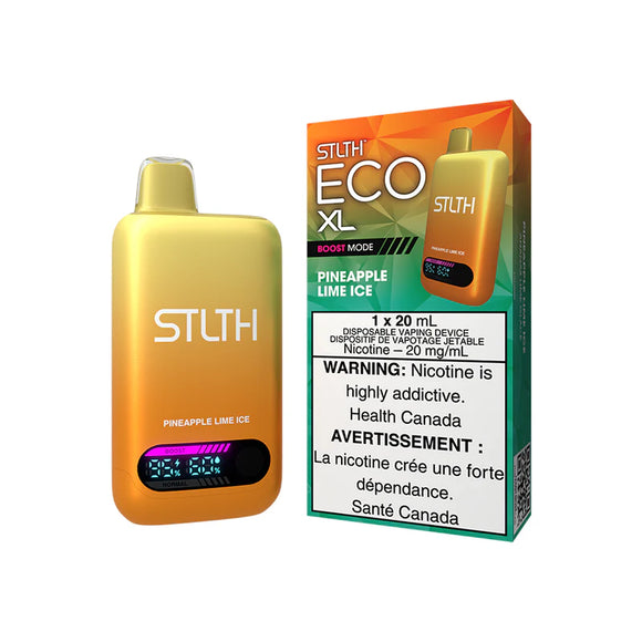 Pineapple Lime Ice by Stlth Eco XL 20ml - Disposable Vape [ON]