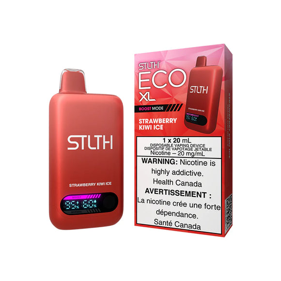 Strawberry Kiwi Ice by Stlth Eco XL 20ml - Disposable Vape [ON]