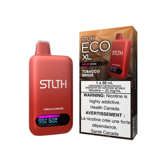 Tobacco Breeze by Stlth Eco XL 20ml - Disposable Vape [ON]