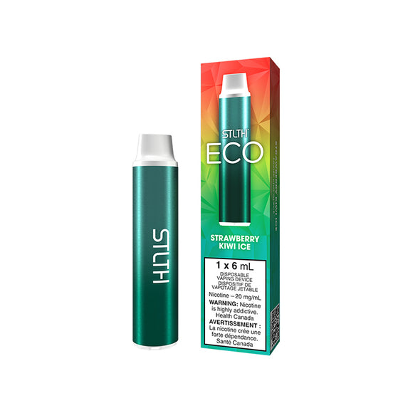 Strawberry Kiwi Ice by Stlth Eco 6ml - Disposable Vape