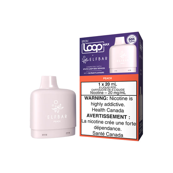Peach by STLTH Loop Max X Elfbar 50K - Closed Pod System [ON]