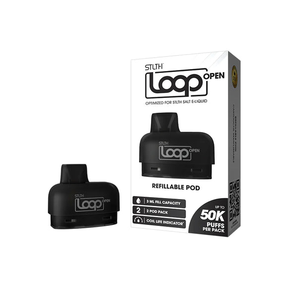 Stlth Loop Open Pod (Refillable 3mL) - Closed Pod System [ON]