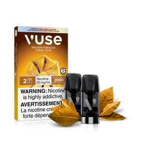 Golden Tobacco ePod by Vuse - Closed Pod System Vape [ON] - 2PK