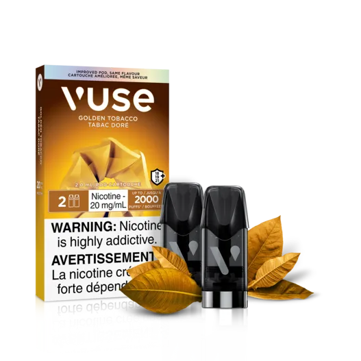 Golden Tobacco ePod par Vuse - Système de vape à dosettes fermées