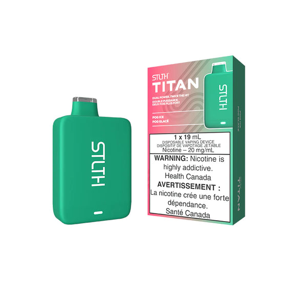 POG Ice by Stlth Titan 10000 Puff 19ml Rechargeable- Disposable Vape