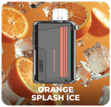 Orange Splash Ice by Uwell Viscore 9000 Puff 15ml - Disposable Vape