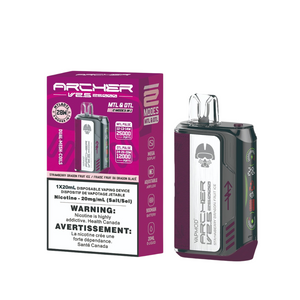 Strawberry Dragon Fruit Ice by Vapmod Archer (25000 Puff) 20mL - Disposable Vape [ON]
