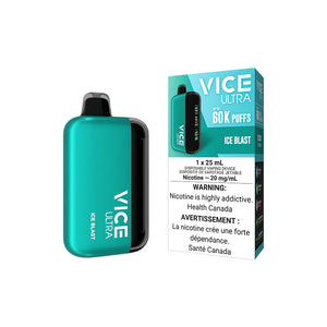 Ice Blast by Vice Ultra 60K Puff 25mL - Disposable Vape [ON]