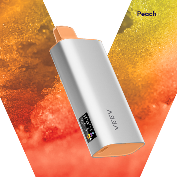 Peach Disposable Vape by Veev Now (18mL 8K) [ON]