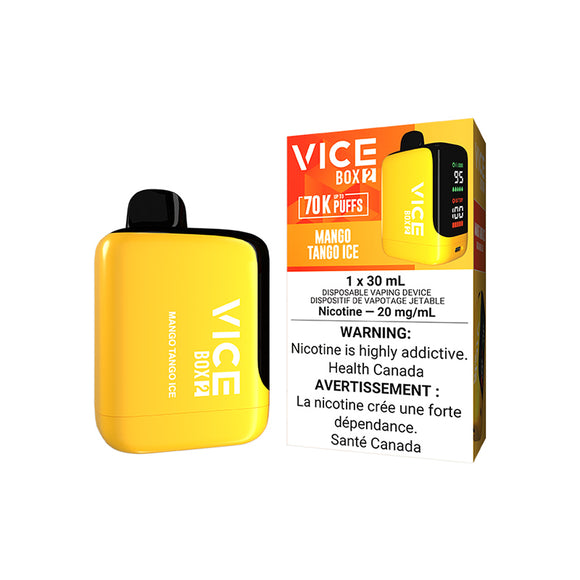 Mango Tango (Ice) by Vice Box 2 70K Puff 30mL - Disposable Vape 