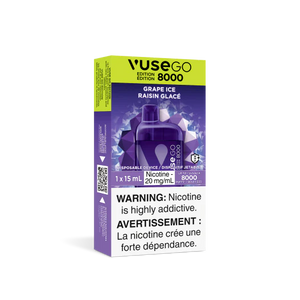 Grape Ice by Vuse Go Edition 8000 (15mL, 8000 Puff)