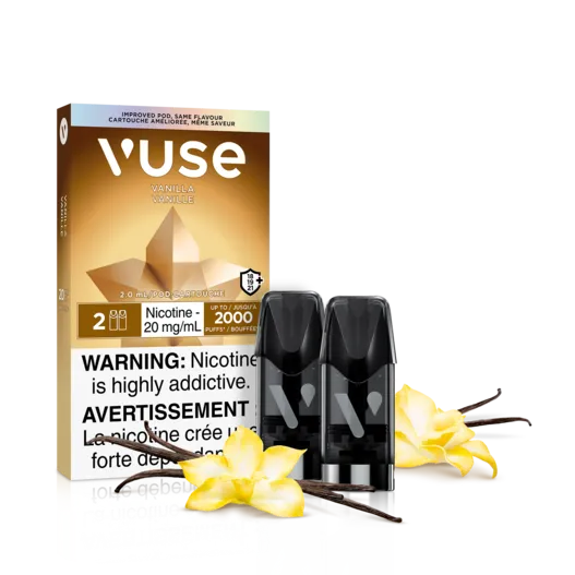 Vanilla ePod by Vuse - Closed Pod System Vape [ON] - 2PK