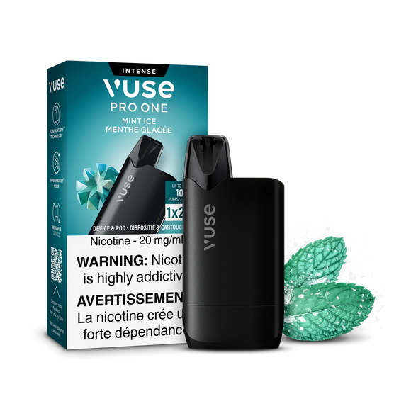 Mint Pro One Kit by Vuse - Closed Pod System Vape [ON] - 1POD & Device