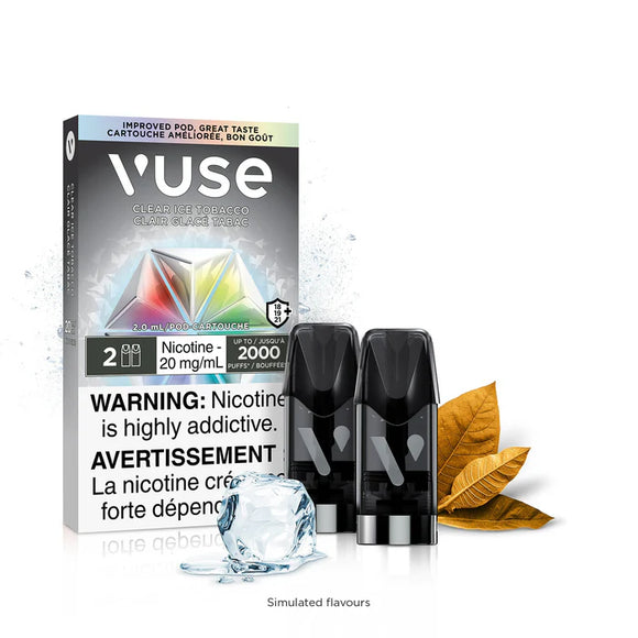 Clear Ice Tobacco ePod by Vuse - Closed Pod System Vape