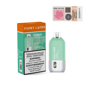 Watermelon Ice by Funky Lands Vi10000 "Elfbar" (10000 Puff) 18mL - Disposable Vape
