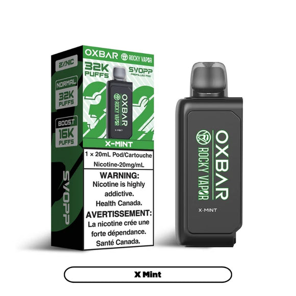 X Mint by Oxbar SVOPP 32K - Closed Pod System [ON]