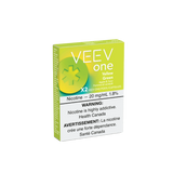 Jaune Vert (Apple Sour) par Veev One - Système de Pod Fermé