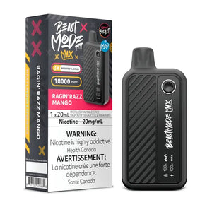 Ragin' Razz Mango by Flavour Beast Beast Mode Max 18000 Puff 20ml - Disposable Vape