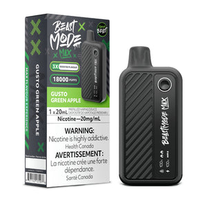 Gusto Green Apple by Flavour Beast Max 18000 Puff 20ml - Disposable Vape [ON]