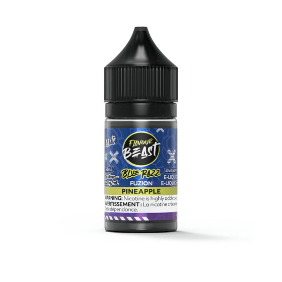 Blue Razz Fuzion Pineapple by Flavour Beast Salt [ON]