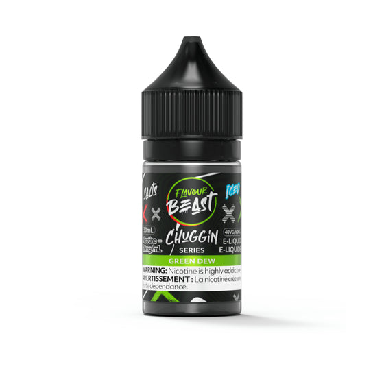 Chuggin Green Dew (Iced) by Flavour Beast Chuggin Salt [CAN]