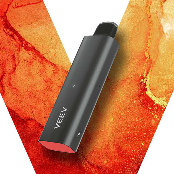 Red Disposable Vape by Veev Now (5mL)