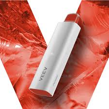 Strawberry Disposable Vape by Veev Now (5mL)