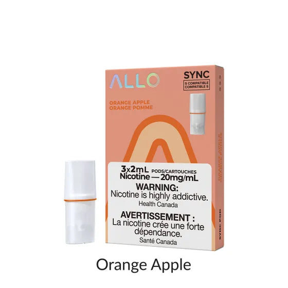 Orange Apple (Stlth Compatible) by Allo Sync - Closed Pod System