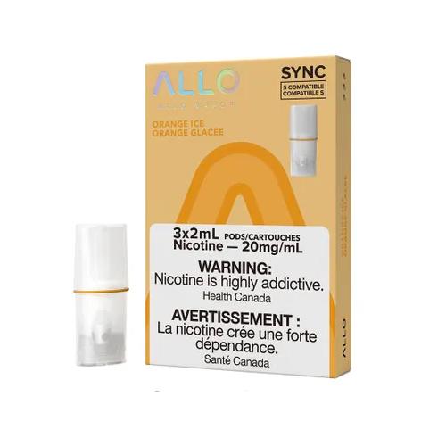 Orange Ice (compatible Stlth) par Allo Sync - Système de dosettes fermé