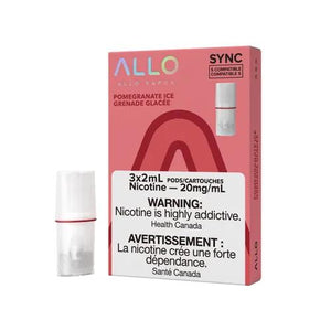 Pomegranate Ice (Stlth Compatible) by Allo Sync - Closed Pod System