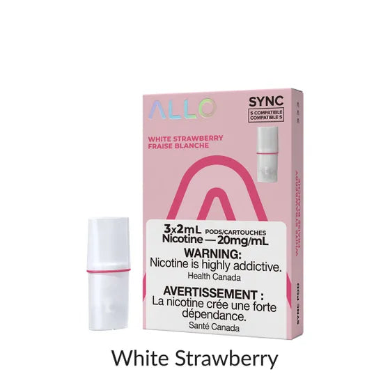Fraise blanche (compatible Stlth) par Allo Sync - Système de dosettes fermées