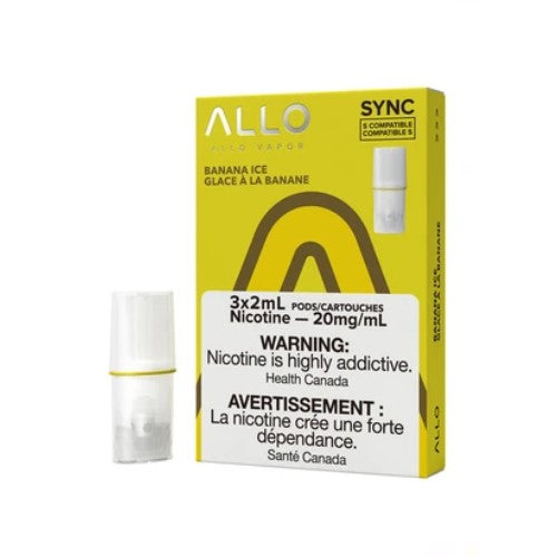 Banana Ice (compatible Stlth) par Allo Sync - Système de dosettes fermé