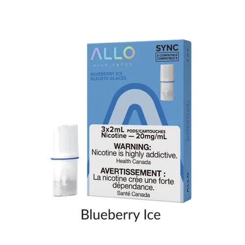 Blueberry Ice (compatible Stlth) par Allo Sync - Système de dosettes fermé