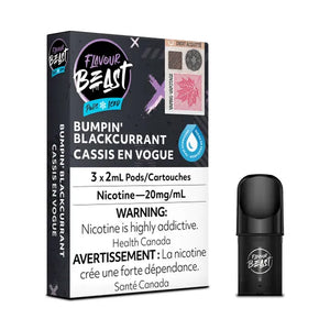 Bumpin' Blackcurrant Iced par Flavour Beast (Vape Pod compatible 'Stlth')