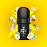 Bussin Banana Iced by Flavour Beast ('Stlth' Compatible Vape Pod)