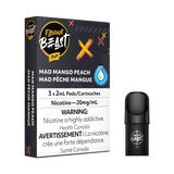 Mad Mango Peach by Flavour Beast ('Stlth' Compatible Vape Pod)