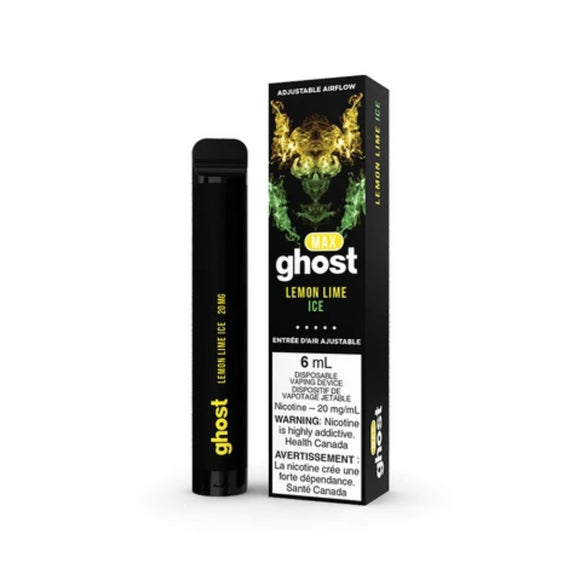 Lemon Lime Ice by Ghost Max - Disposable Vape