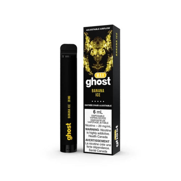 Banana Ice by Ghost Max - Disposable Vape
