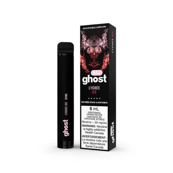 Lychee Ice by Ghost Max - Disposable Vape