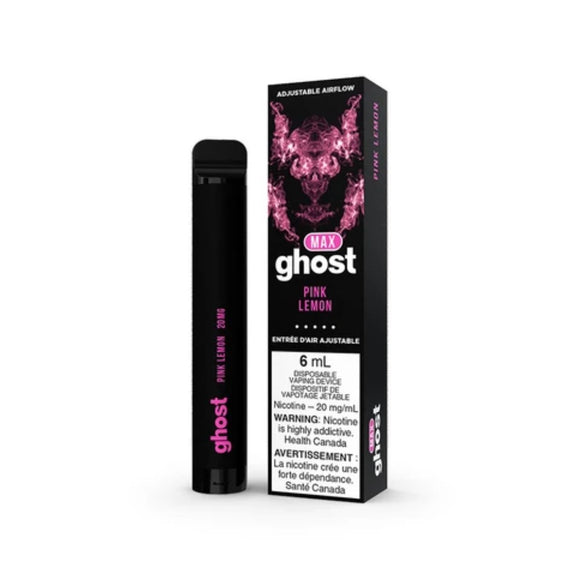 Pink Lemon by Ghost Max - Disposable Vape