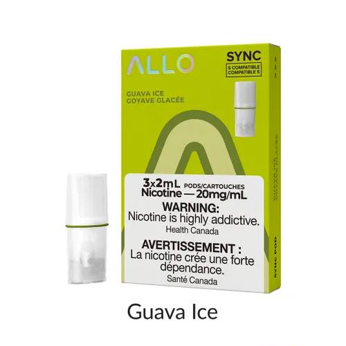 Guava Ice (compatible Stlth) par Allo Sync - Système de dosettes fermé