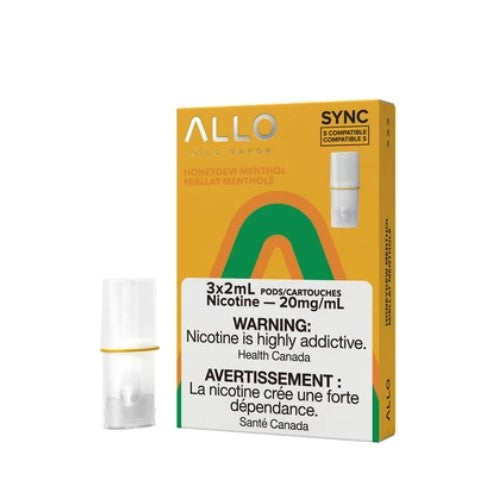 Honeydew Menthol (compatible Stlth) par Allo Sync - Système de dosettes fermé
