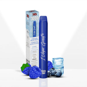 Chilled Blue Razz by IVG (3000 Puff) 8mL - Disposable Vape
