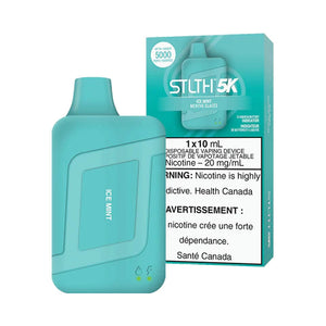 Ice Mint by Stlth 5K 5000 Puff 10ml Rechargeable- Disposable Vape