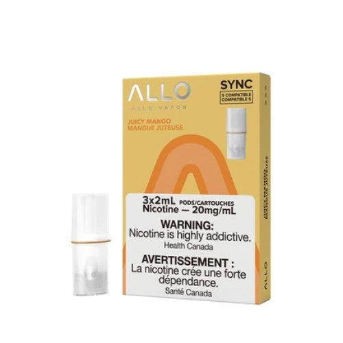 Juicy Mango (compatible Stlth) par Allo Sync - Système de dosettes fermé